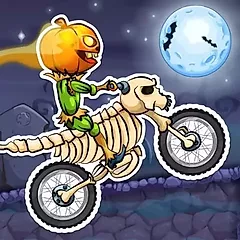 play Mini Moto X3M Spooky Land 